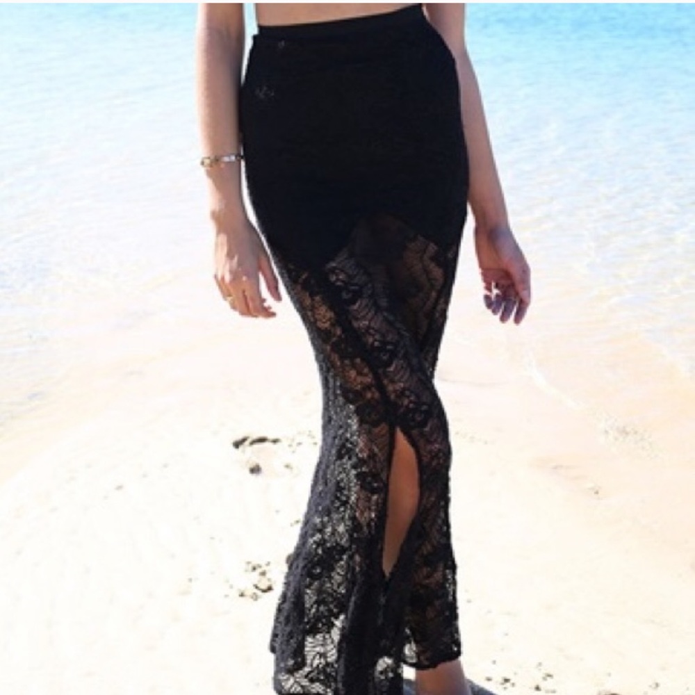 Sabo skirt lace skirt